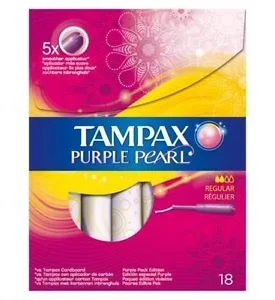 Tampax Purple Pearl Tampons