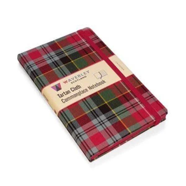 Tartan Cloth Notebook – Caledonia (Large)
