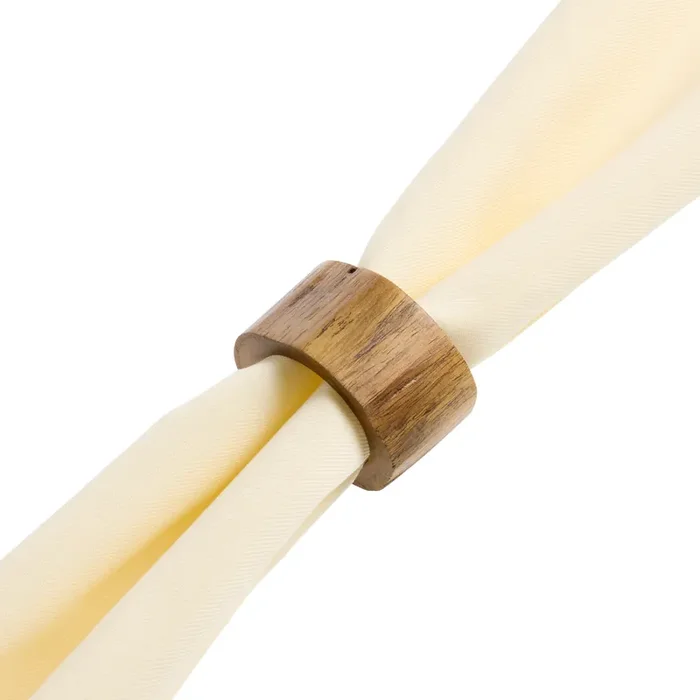 Teak Root Napkin Ring Set of 2