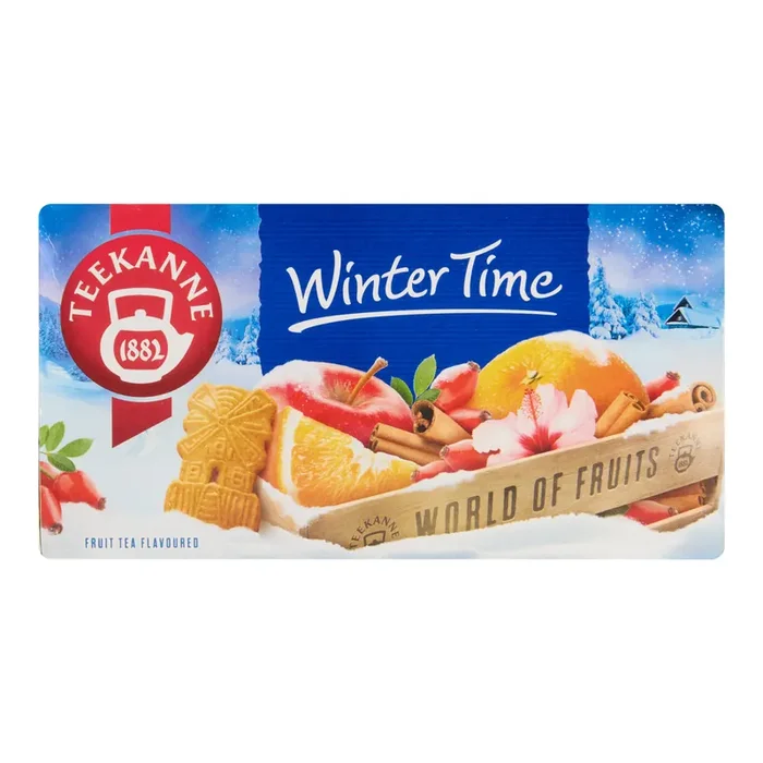 Teekanne Winter Time World of Fruits Holiday Tea 20 Count