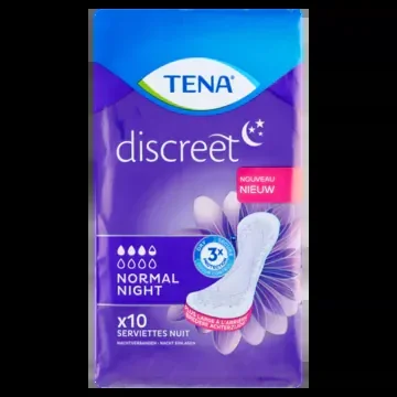 Tena Discreet normal night sanitary pads
