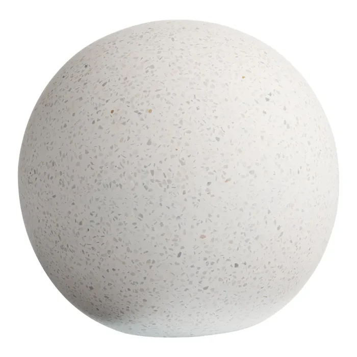 Terrazzo Orb Outdoor Decor