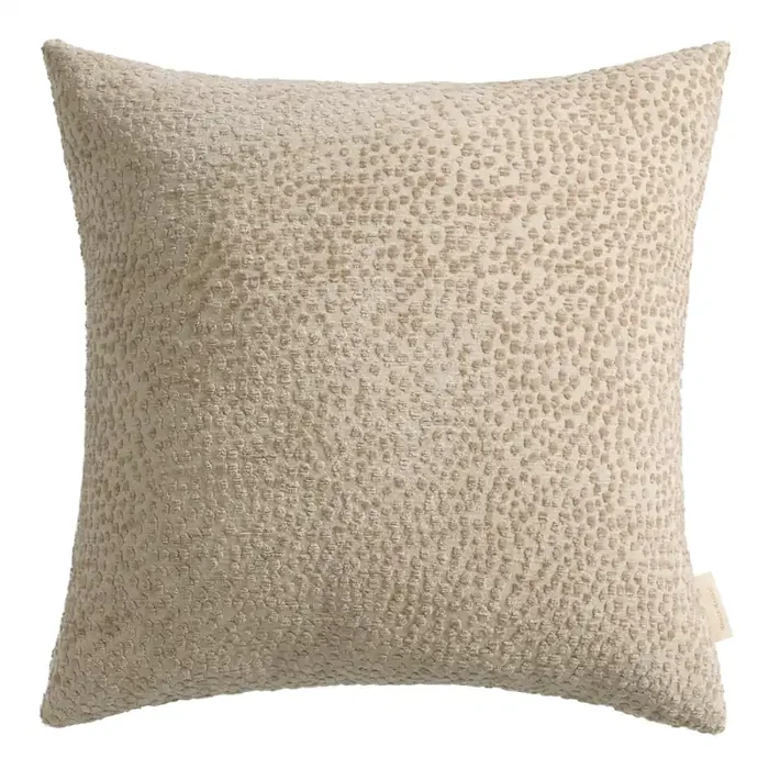 Textured Dot Chenille Jacquard Throw Pillow