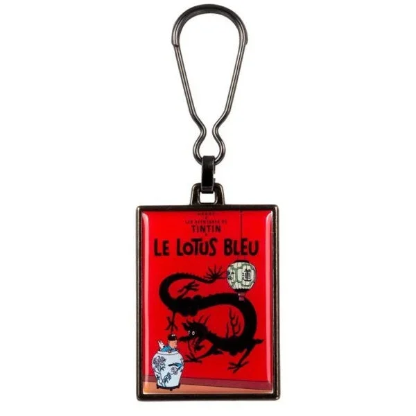 The Blue Lotus Keyring