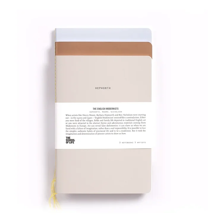 The English Modernists Notebooks Set of 3