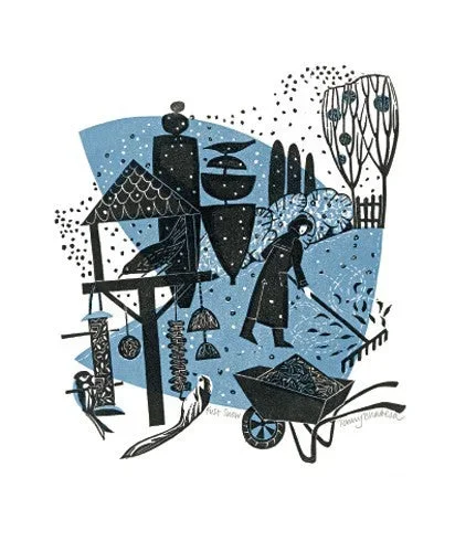 The First Snow Blank Card