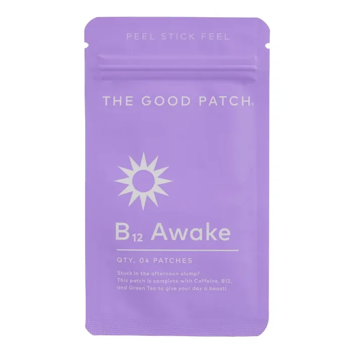 The Good Patch B12 Awake Wellness Patches 4 Count