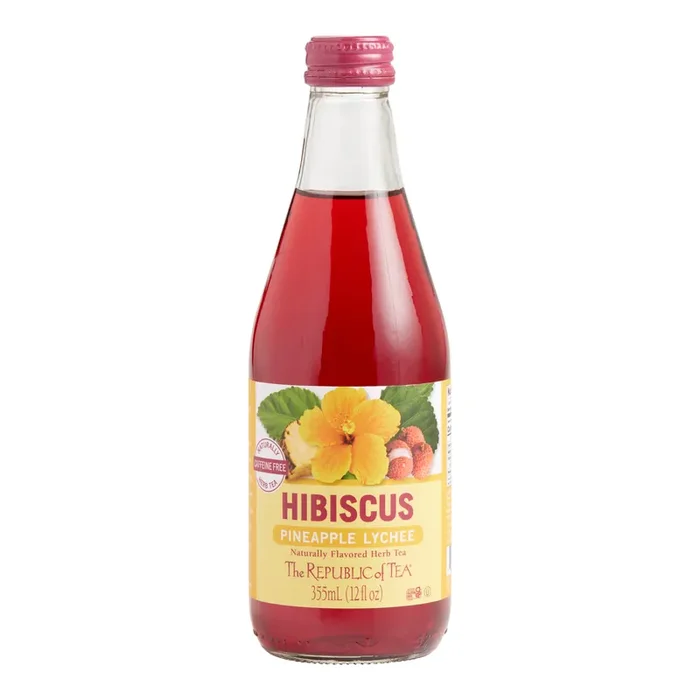The Republic Of Tea Hibiscus Pineapple Lychee Iced Tea