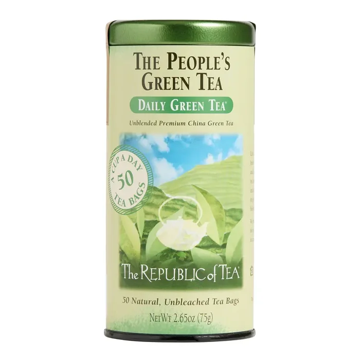 The Republic of Tea People‘s Green Tea 50 Count