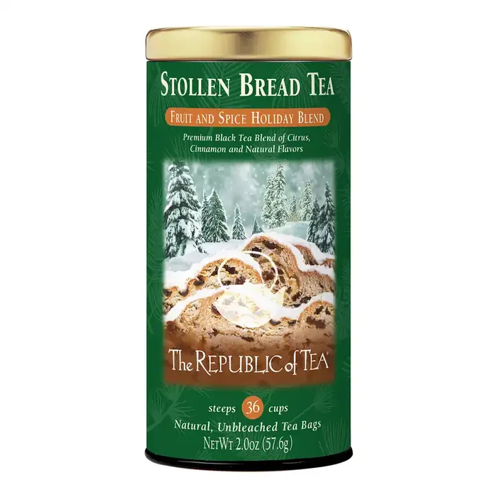 The Republic of Tea Stollen Bread Tea 36 Count