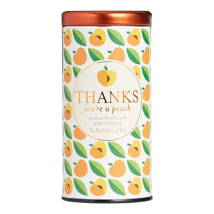The Republic Of Tea Thanks You‘re a Peach Tea 36 Count