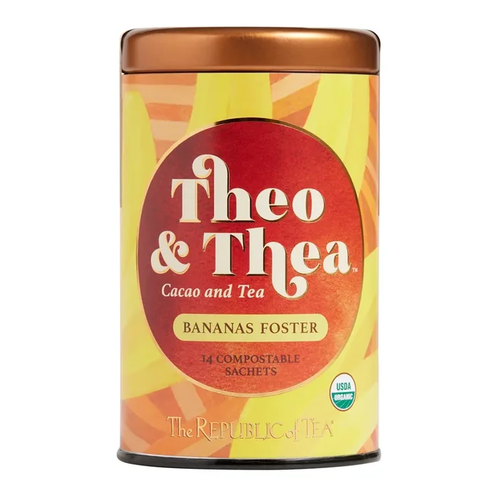The Republic Of Tea Theo & Thea Bananas Foster Cacao Tea