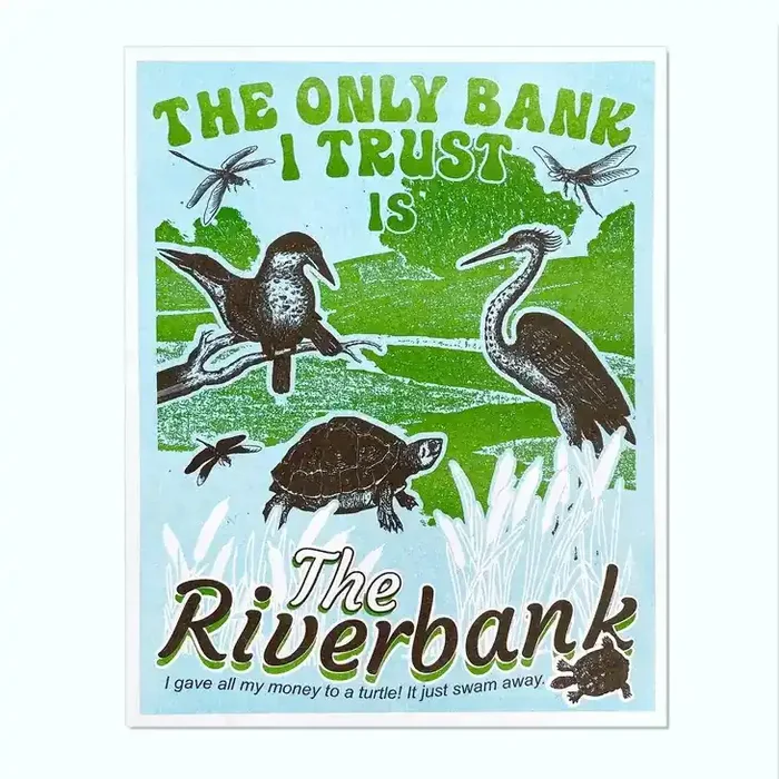 ‘The Riverbank‘ Print