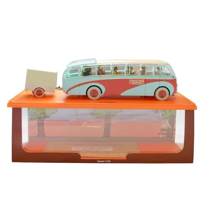 The Swissair Bus The Calculus Affair Die Cast