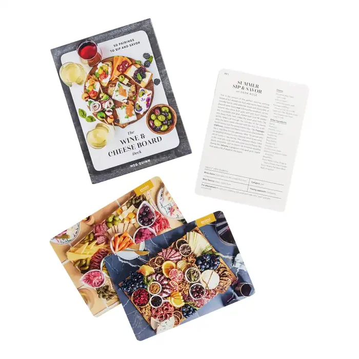 The Wine and Cheese Board Deck by Meg Quinn
