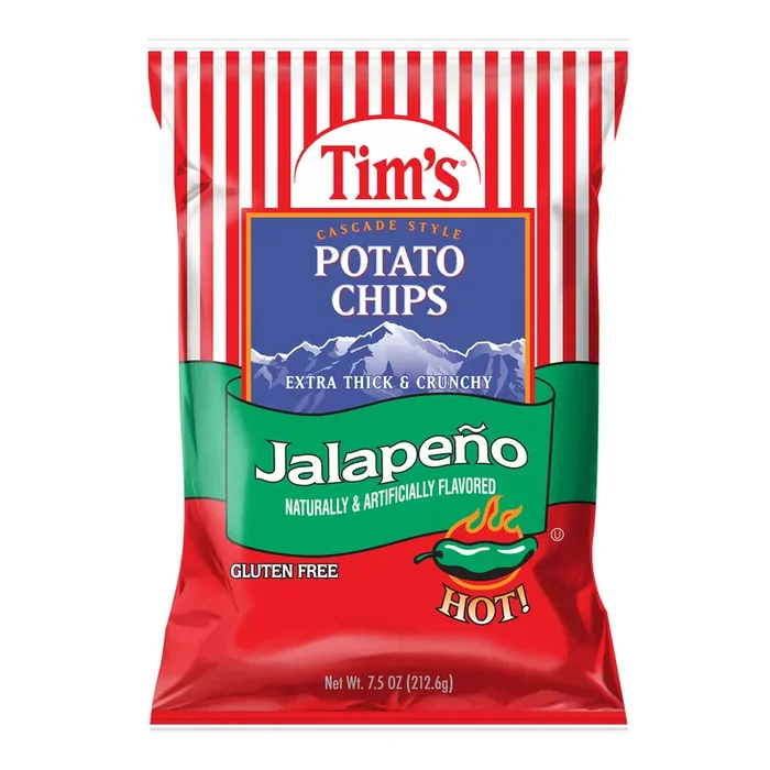Tim‘s Hot Jalapeno Cascade Style Potato Chips