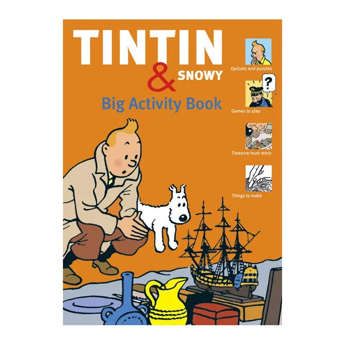 Tintin and Snowy Big Activity Book