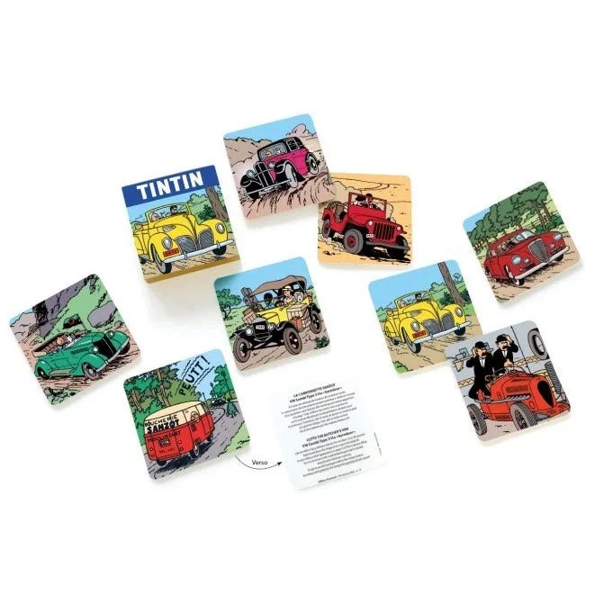 Tintin Cars Coaster Set