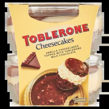 Toblerone Cheesecakes dessert (only available within the EU)