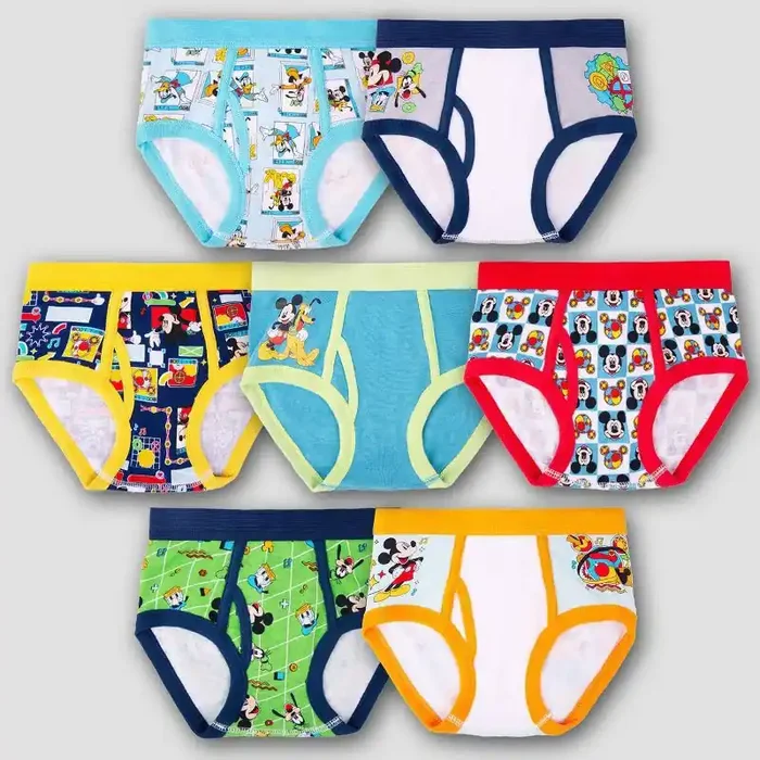 Toddler Boys‘ 7pk Mickey Mouse Briefs – 2T-3T