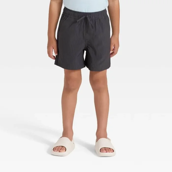 Toddler Boys‘ Quick Dry Pull-On Shorts – Cat & Jack™ Charcoal 18M