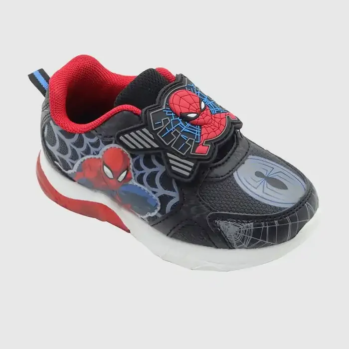 Toddler Disney Spider-Man Athletic Sneakers – Black 9T