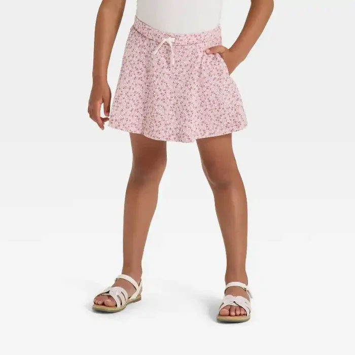 Toddler Girls‘ Skort – Cat & Jack™ Light Mauve 4T