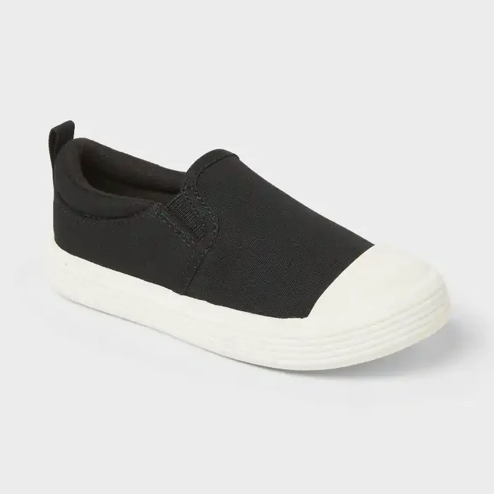 Toddler Morgan Slip-On Sneakers – Cat & Jack™ Black 9T