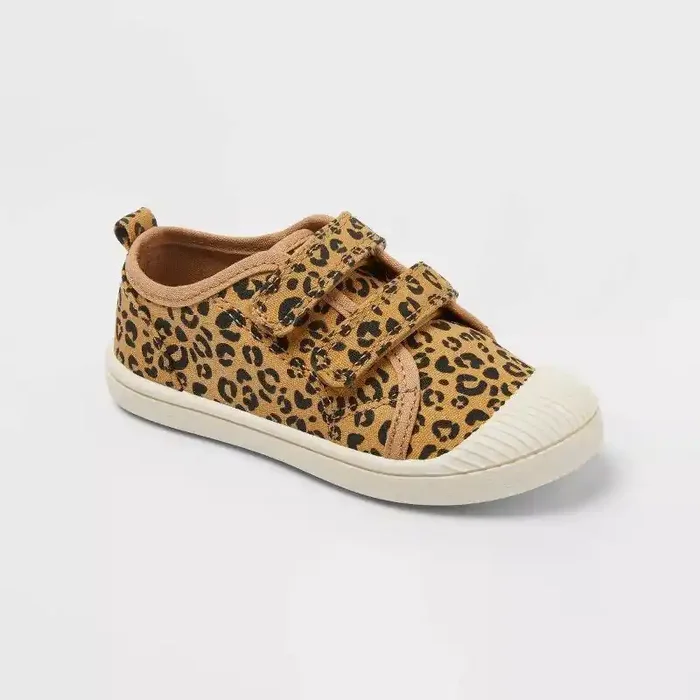 Toddler Parker Leopard Printed Sneakers – Cat & Jack™ Brown 10T