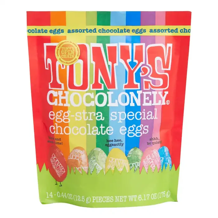 Tony‘s Chocolonely Assorted Easter Egg Bag