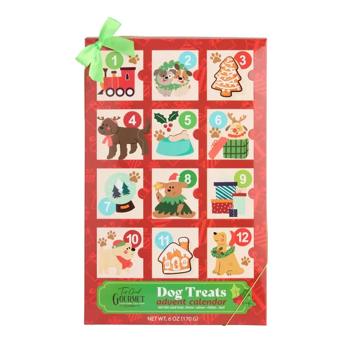 Too Good Gourmet Dog Treat Gift Box 12 Count