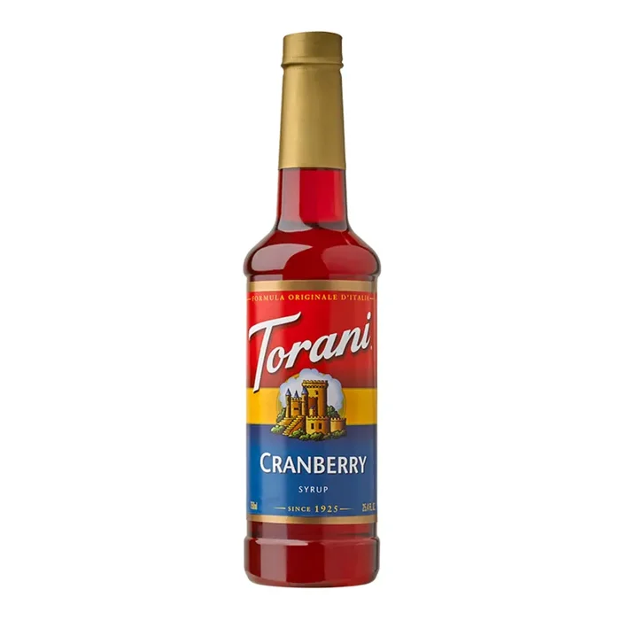 Torani Cranberry Syrup Plastic Bottle