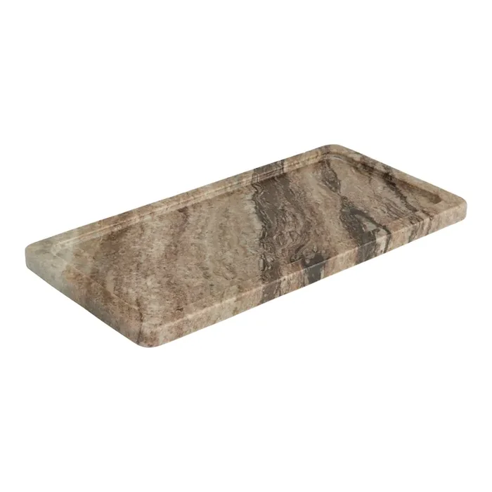Toronto Brown Marble Vanity Tray