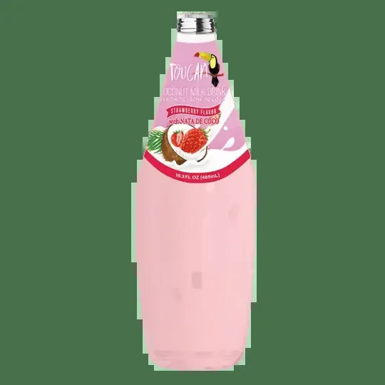 Toucan Coconut Milk with Nata de Coco Strawberry 16.3 oz