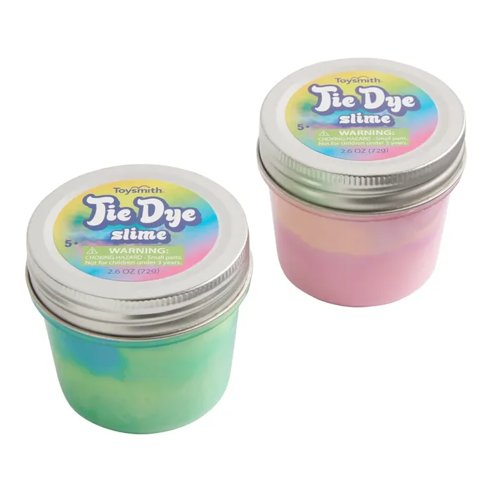 Toysmith Tie Dye Slime Set of 2