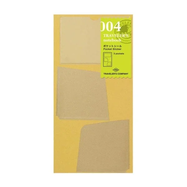 Traveler’s Notebook Refill Pocket Sticker 004