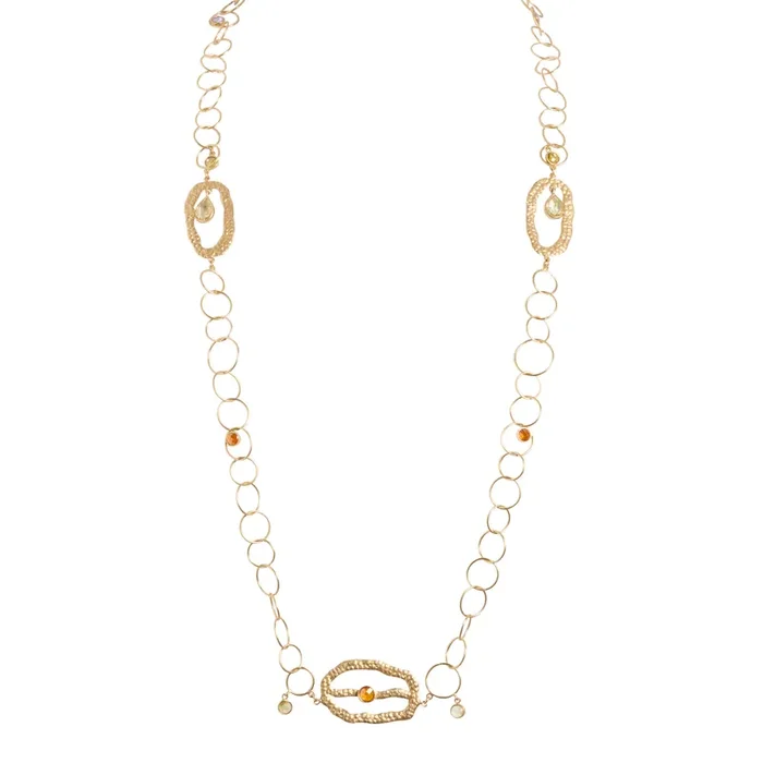 Tribe Amrapali x World Market 14k Gold Plated Link Necklace