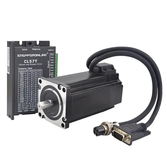 TS Series 4.0 Nm 566.56oz.in 1 Axis Closed Loop Stepper CNC Kit Nema 24 Motor and Driver