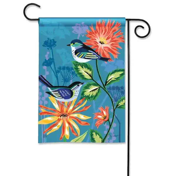 TWEET SONG GARDEN FLAG