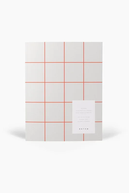 Uma Flatlay Notebook Large Light Gray