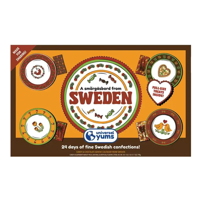 Universal Yums Smorgasbord from Sweden Advent Calendar