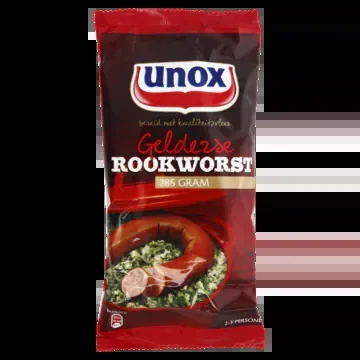 Unox Gelderse smoked sausage large