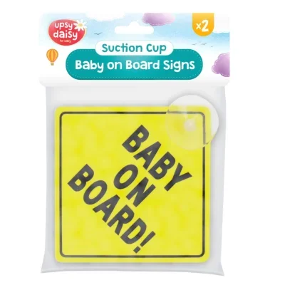Upsy Daisy Baby On Board Signs 2 Pack