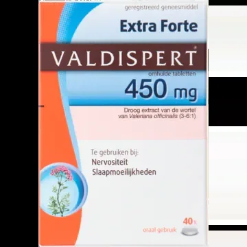 Valdispert Extra forte tabs 450 mg