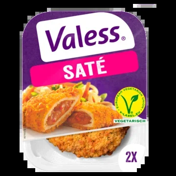 Valess Vegetarian satay schnitzels (at your own risk, no refunds applicable)