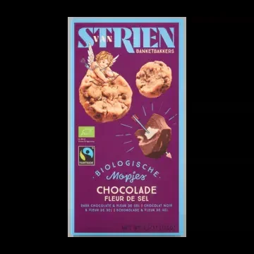 Van Strien Organic fleur de sel chocolate cookies