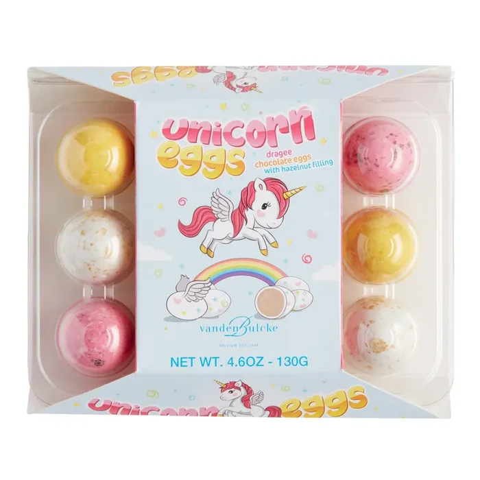 Vandenbulcke Chocolate Unicorn Eggs 12 Piece