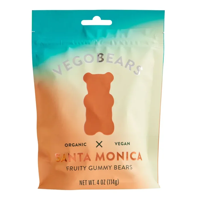 Vegobears Santa Monica Fruity Gummy Candy