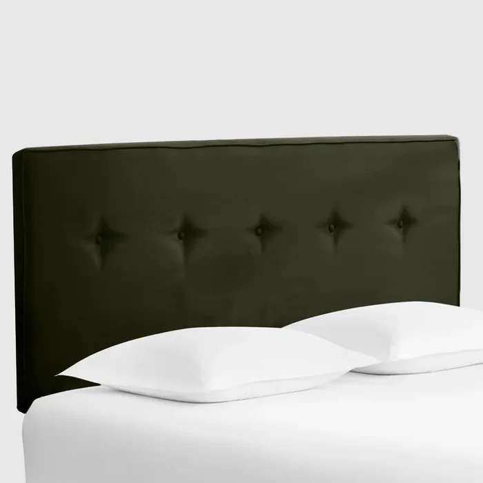 Velvet Tufted Donnon Upholstered Headboard