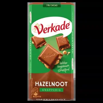 Verkade Crispy hazelnut tablet